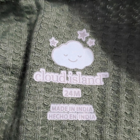 NWT Cloud Island Baby Boy Waffle Pull On Pants 2 PK 24M - Picture 7 of 8